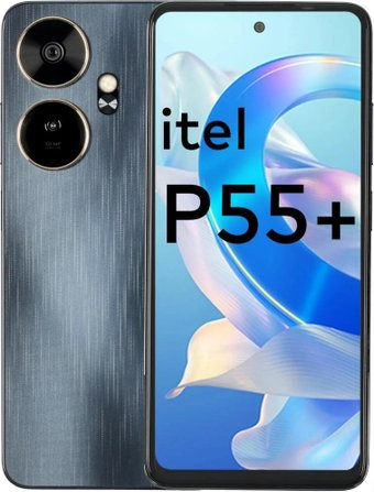 Смартфон Itel P55+ 8GB/256GB (черный) - 1/1