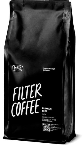 Кофе Tasty coffee Колумбия Уила зерновой 1 кг - 1/1