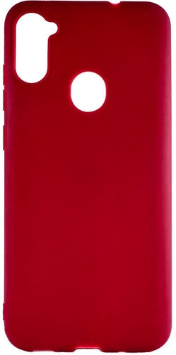 Чехол для телефона Case Matte для Galaxy A11/M11 (темно-бордовый) - 1/1