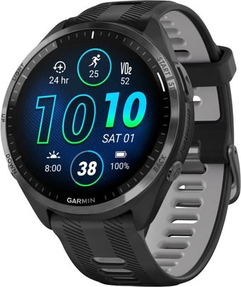 Умные часы Garmin Forerunner 965 (черный/серый) - 1/1