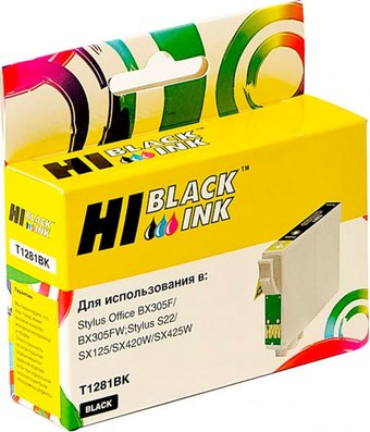 Картридж Hi-Black HB-T1281 (аналог Epson EPT12814010) - 1/1
