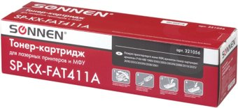 Картридж Sonnen SP-KXFAT411A (аналог Panasonic KX-FAT411A) - 1/1