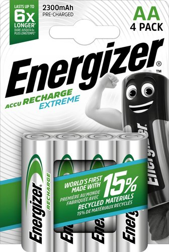 Аккумулятор Energizer Recharge Extreme AA 2300mAh 4 шт. - 1/1