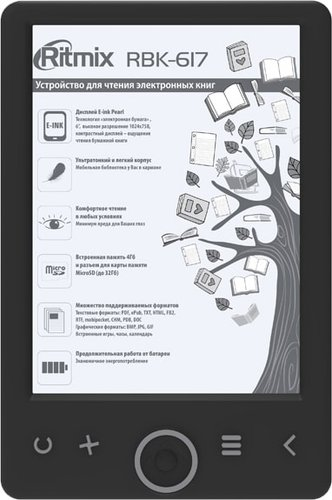 Электронная книга Ritmix RBK-617 - 1/1
