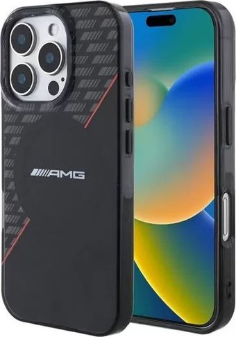 Чехол для телефона CG Mobile AMG PC/TPU Double layer Rhombs (MagSafe) для iPhone 16 Pro Max AMHMP16X24HRDKR - 1/1