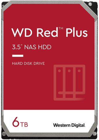 Жесткий диск WD Red Plus 6TB WD60EFPX - 1/1