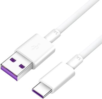 Кабель USBTOP USB Type-A - USB Type-C (2 м, белый) - 1/1