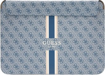 Чехол CG Mobile Guess 4G Stripe GUCS14P4RPSB 13/14" (голубой) - 1/1