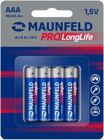 Батарейка MAUNFELD Pro Long Life MBLR03-BL4 - 1/1