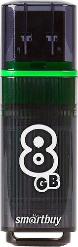 USB Flash SmartBuy Dark Grey 8GB [SB8GBGS-DG] - 1/1