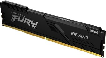 Оперативная память Kingston FURY Beast 16GB DDR4 PC4-25600 KF432C16BB/16 - 1/1