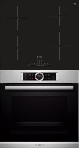 Комплект встраиваемой техники Bosch HBG655BS1 + PUE611FB1E - 1/1