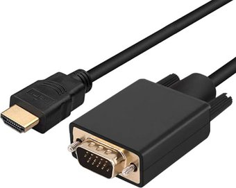 Кабель USBTOP HDMI - VGA (3 м, черный) - 1/1