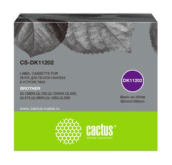 Картридж CACTUS CS-DK11202 (аналог Brother DK-11202) - 1/1