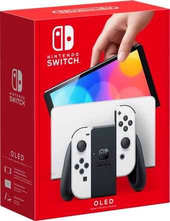 Игровая приставка Nintendo Switch OLED (белый) - 1/1