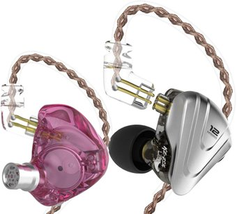 Наушники KZ Acoustics ZSX (без микрофона, фиолетовый) - 1/1