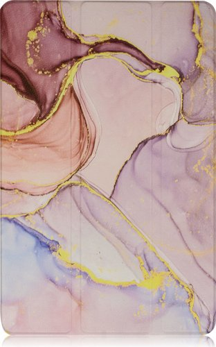 Чехол для планшета JFK Smart Case для Xiaomi Redmi Pad 10.6 (розовый мрамор) - 1/1