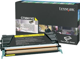 Картридж Lexmark Toner Cartridge [C736H1YG] - 1/1