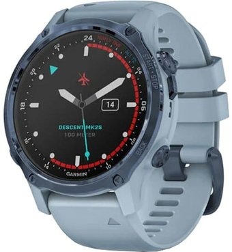Умные часы Garmin Descent Mk2s (минеральный синий/морская волна) - 1/1