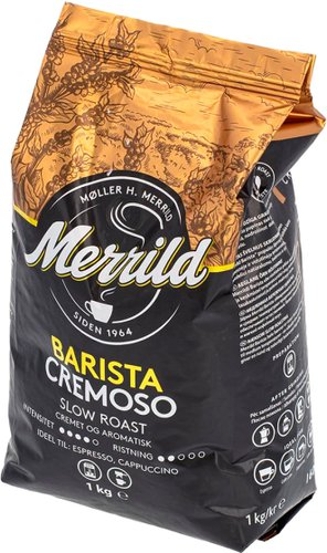 Кофе Merrild Barista Cremoso зерновой 1кг - 1/1