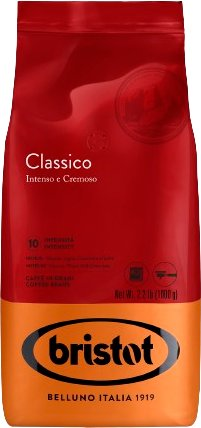 Кофе Bristot Classico Intenso e Cremoso зерновой 1000 г - 1/1