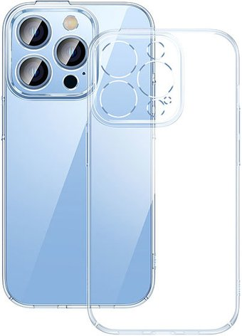 Чехол для телефона Baseus SuperCeramic Series Glass Case для iPhone 13 Pro (прозрачный) - 1/1