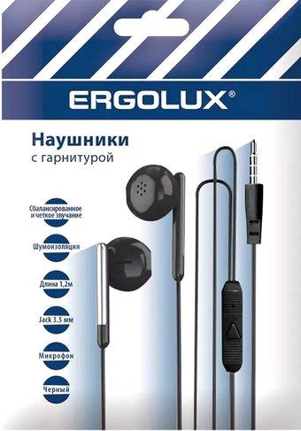 Наушники Ergolux ELX-WHP01P-C02 ПРОМО - 1/1