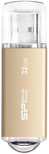 USB Flash Silicon-Power Ultima II I-Series 32GB (золотистый) - 1/1