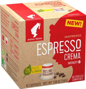 Кофе в капсулах Julius Meinl Biodegradable Espresso Crema 10 шт - 1/1