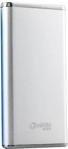 Внешний аккумулятор VipTek V6911 8000mAh (серебристый) - 1/1