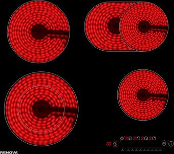 Варочная панель Renova TC-472L2BS1 - 1/1