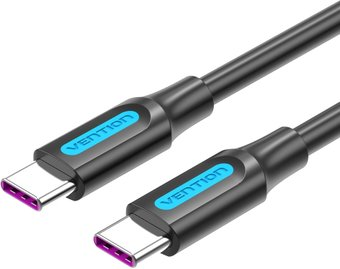 Кабель Vention COTBH USB Type-C - USB Type-C (2 м, черный) - 1/1
