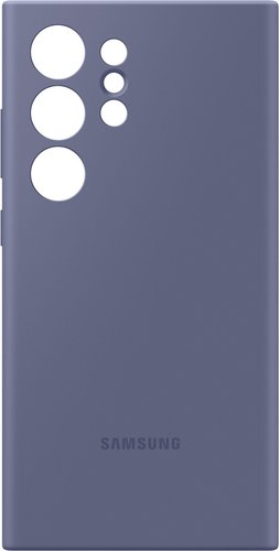 Чехол для телефона Samsung Silicone Case S24 Ultra (фиолетовый) - 1/1