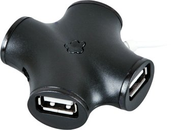 USB-хаб CBR CH 100 Black - 1/1