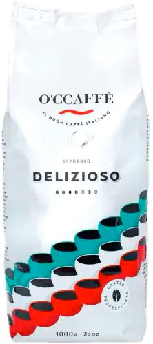 Кофе O'ccaffe Delizioso Professional зерновой 1 кг - 1/1