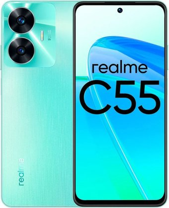 Смартфон Realme C55 6GB/128GB с NFC международная версия (зеленый) - 1/1