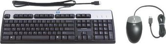 Офисный набор HP USB Keyboard and Optical Mouse Kit Russian (638214-B21) - 1/1
