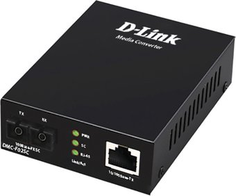 Медиаконвертер D-Link DMC-F02SC/B1A - 1/1