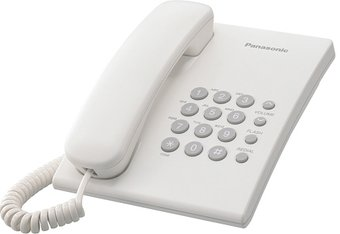 Проводной телефон Panasonic KX-TS2350RUW (белый) - 1/1