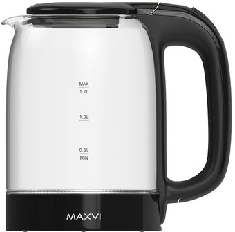 Электрический чайник Maxvi KE1741G (черный) - 1/1