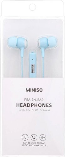 Наушники Miniso SE383 (голубой) - 1/1
