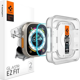 Защитное стекло Spigen Glas.TR EZ Fit для Apple Watch Ultra (49 mm) AGL05556 - 1/1