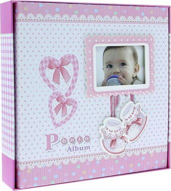 Фотоальбом Gedeon KD46200 WB Baby14 (розовый) - 1/1