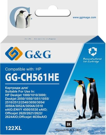 Картридж G&G GG-CH561HE (аналог HP CH561HE) - 1/1