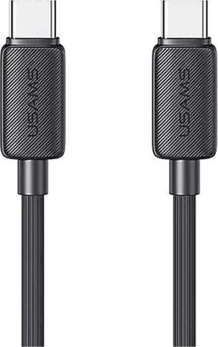 Кабель Usams US-SJ691 USB Type-C - USB Type-C (1 м, черный) - 1/1