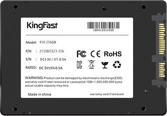 SSD KingFast F10 256GB F10-256 - 1/1