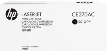 Картридж HP 650A CE270AC - 1/1