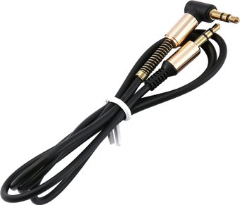 Кабель USBTOP 3.5 mm - 3.5 mm (1м, M-M, черный) - 1/1