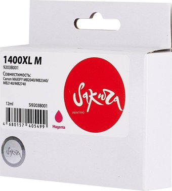 Картридж Sakura Printing SI9203B001 (аналог Canon 1400XL M) - 1/1