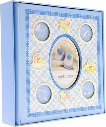 Фотоальбом Gedeon KD46200 WB Baby19 (голубой) - 1/1